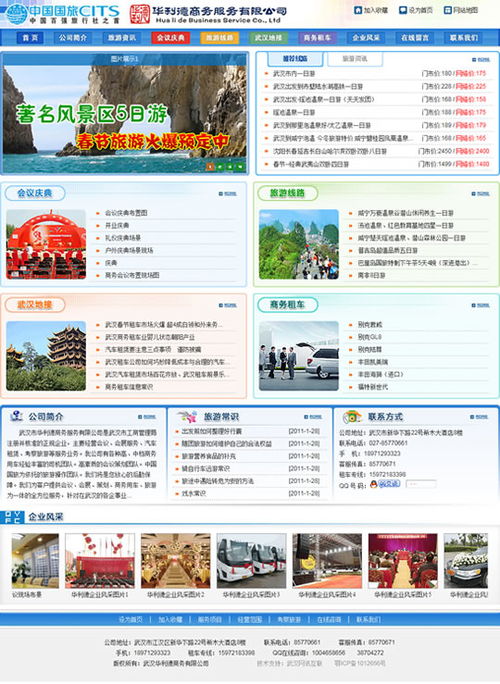 武漢網站設計項目 華利德商務有限公司網站建成開通