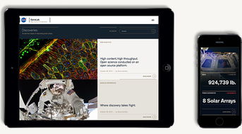nasa genelab網頁界面設計